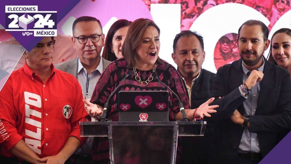 Xóchitl Gálvez confía en conteo rápido del INE, pero impugnará elecciones del 2 de junio