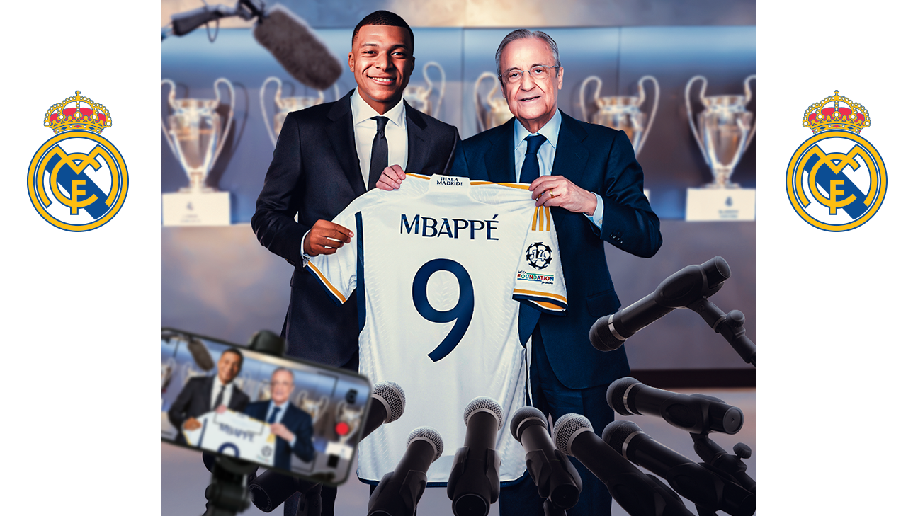 FútbolKylian Mbappé, destinado a lucir el N° 9 de Real Madrid