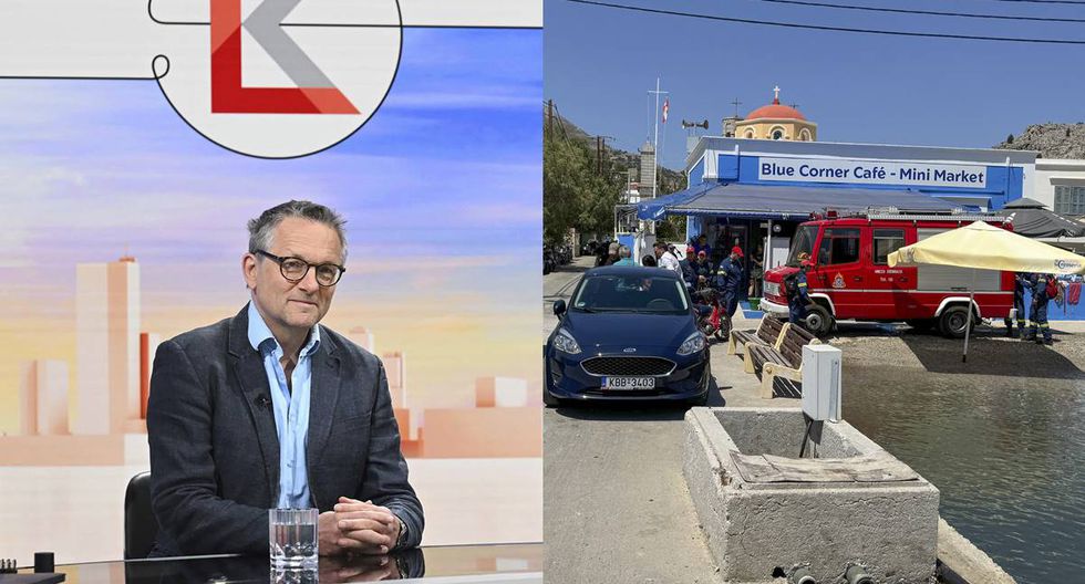 Hallan muerto al presentador británico Michael Mosley en la isla griega de Symi