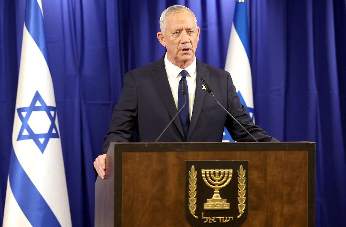 Benny Gantz abandona el Gabinete de Guerra que lidera Netanyahu: «Ha sido una compleja y dolorosa decisión»