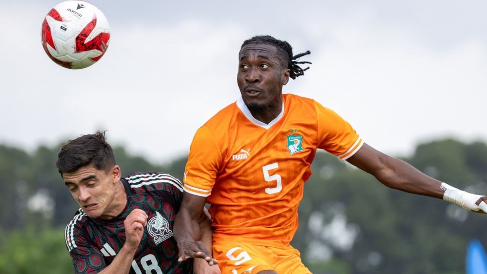 México Sub 23 cae por goleada ante Costa de Marfil en el Maurice Revello