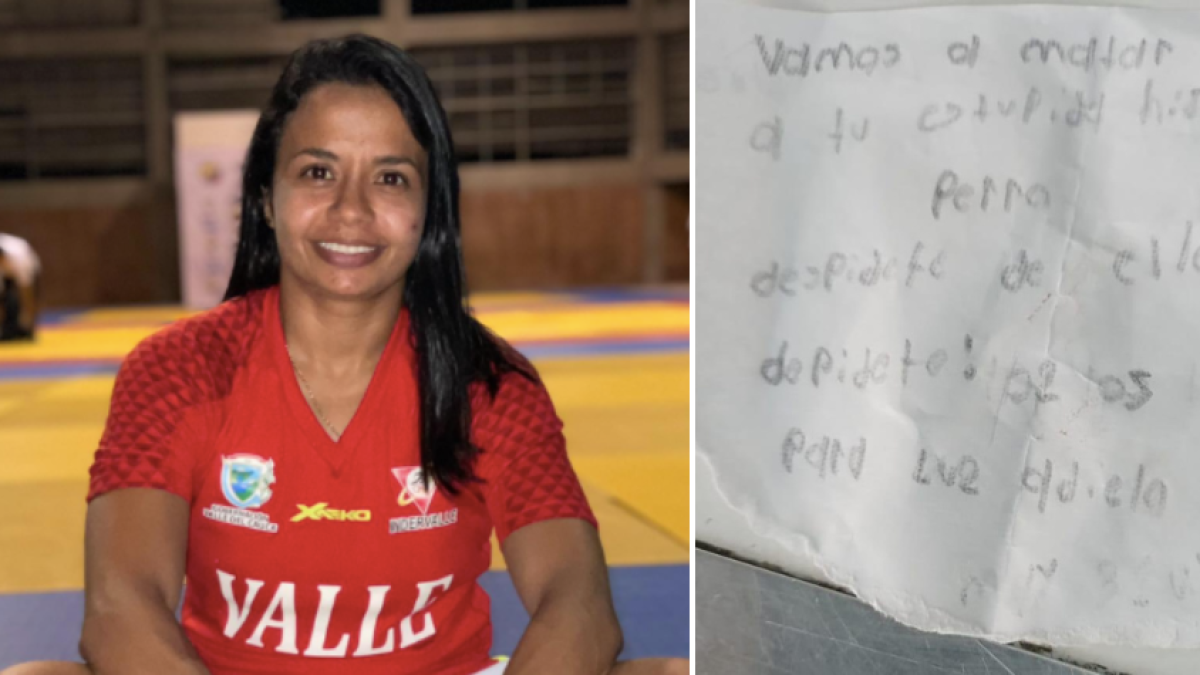 Luz Adiela Álvarez, judoca vallecaucana olímpica, es amenazada de muerte: ‘Presidente Petro, no me deje sola’