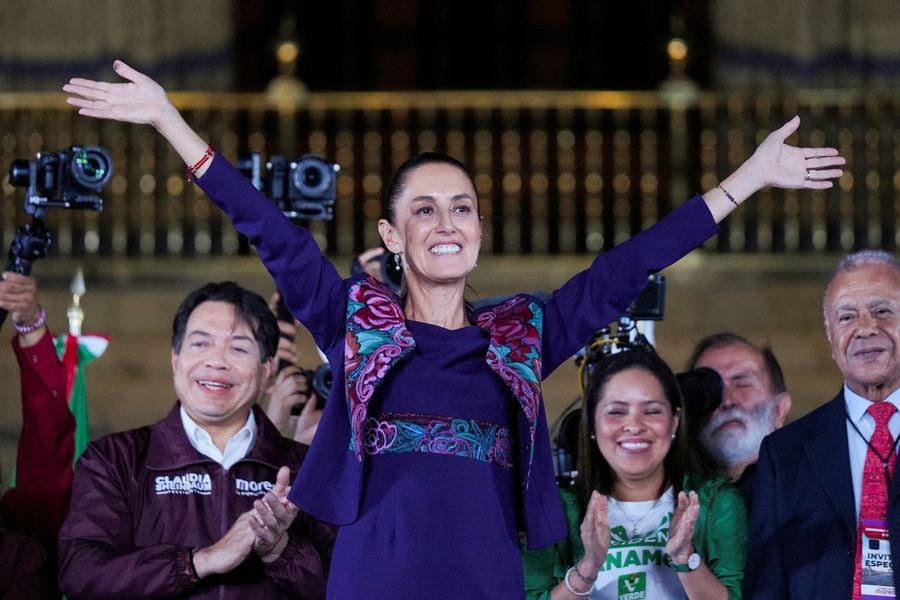 Izquierda latinoamericana celebra la “contundente” victoria de Sheinbaum en las elecciones de México