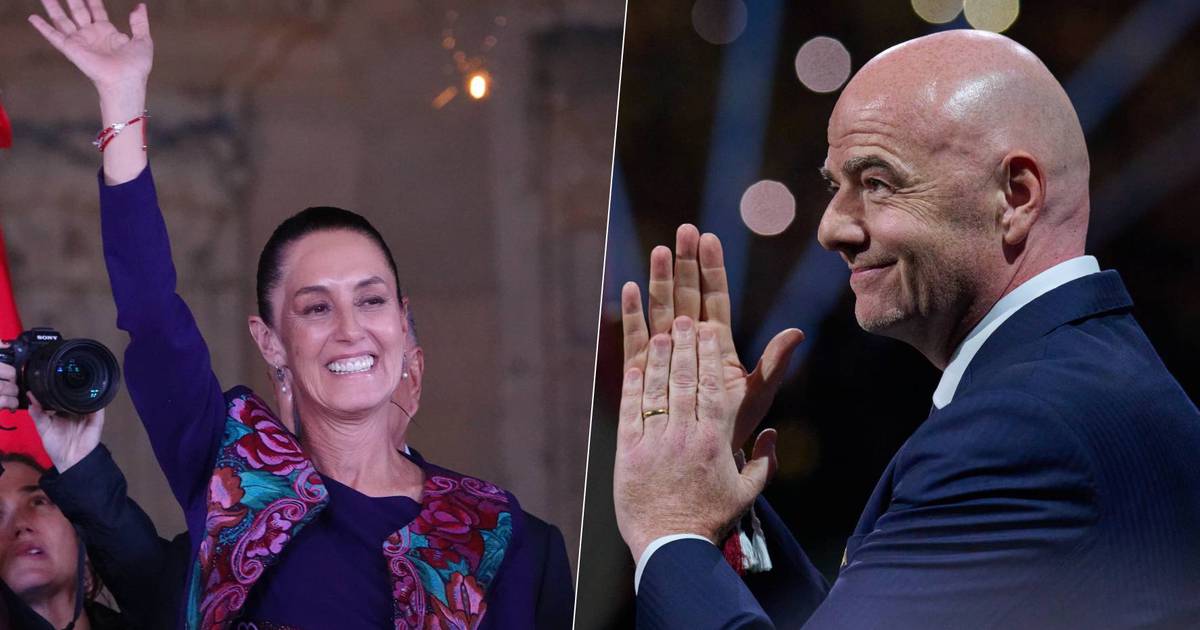 Gianni Infantino felicita a Claudia Sheinbaum: ¿Será la primera presidenta en inaugurar un Mundial?