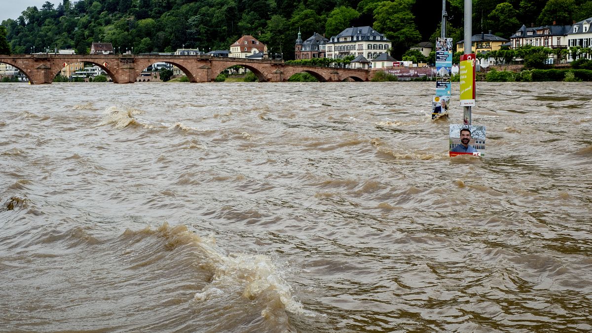 Lluvias torrenciales provocan tres muertos en inundaciones generalizadas en Alemania