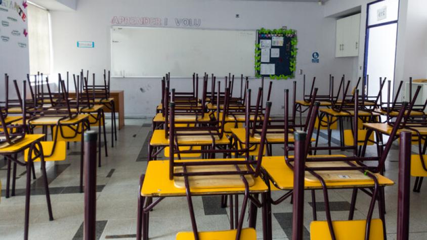 Sistema frontal: Las comunas que suspendieron clases para este miércoles