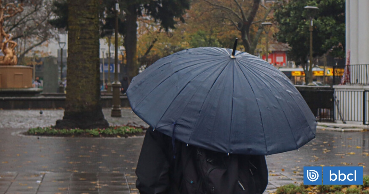 Por extensión de ciclón extratropical: advierten precipitaciones para este fin de semana en la RM