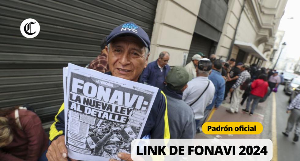 Consulta, FONAVI 2024: Link del padrón de beneficiarios y Grupo Reintegro 1 y 2