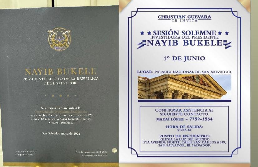 Diputado salvadoreño revela cómo senador Jota Pe pidió invitación para posesión de Bukele