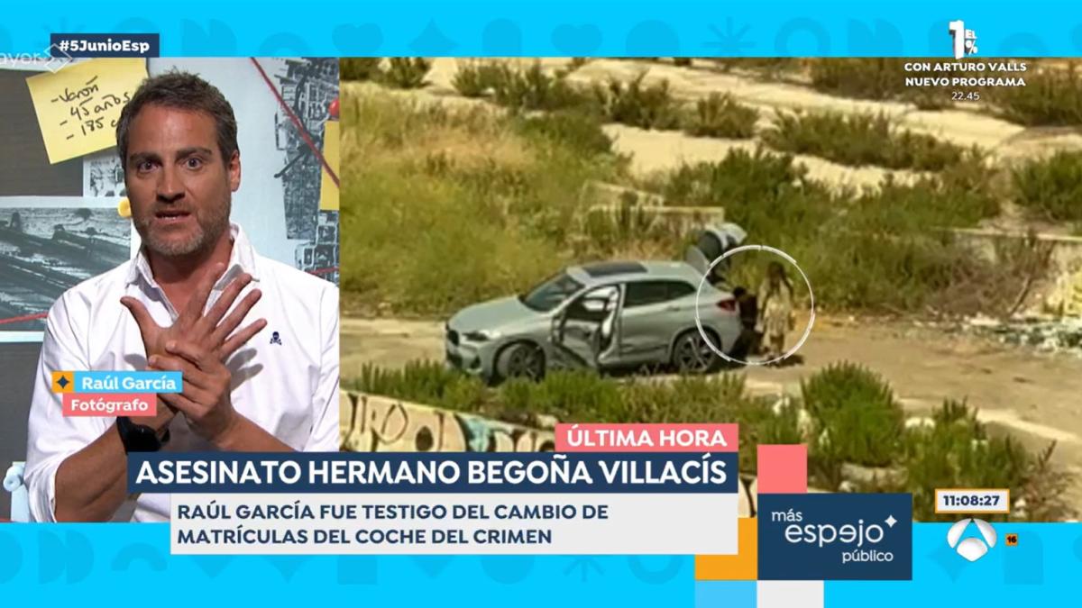 Un colaborador de ‘Espejo Público’ narra cómo se encontró con los presuntos asesinos del hermano de Begoña Villacís: »Fue surrealista»