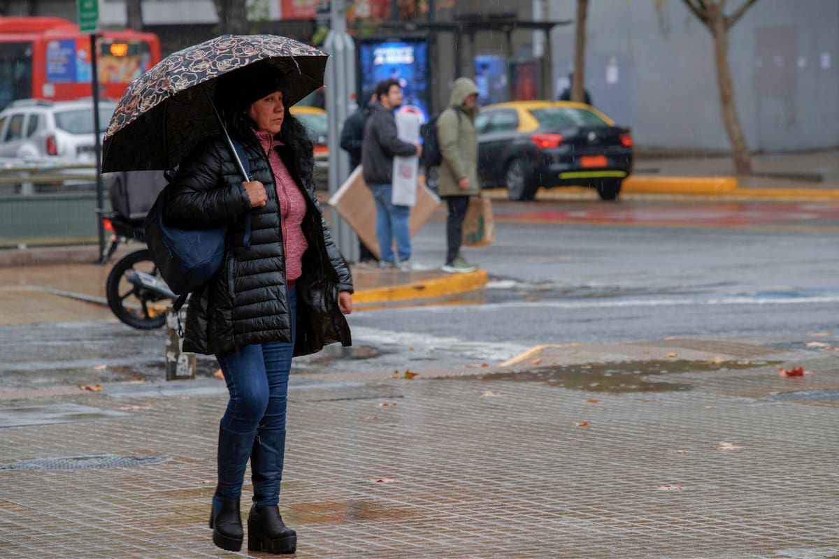 ¿Vuelve la lluvia a Santiago esta semana por el ciclón extratropical? Esto dicen desde la Dirección Meteorológica de Chile