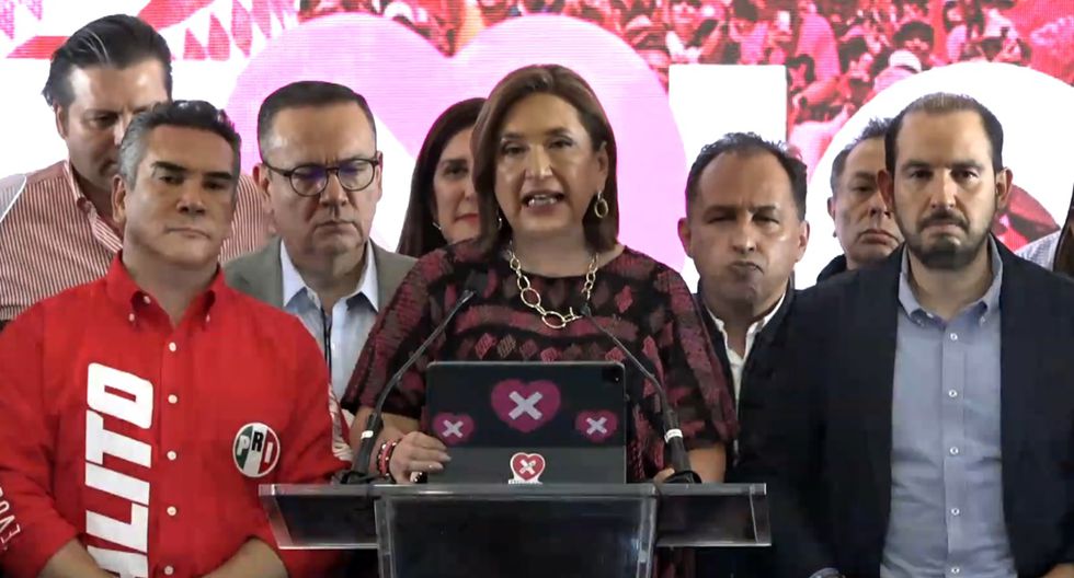 Xóchitl Gálvez reconoce derrota frente a Claudia Sheinbaum; “nos vemos en 3 años”, dice