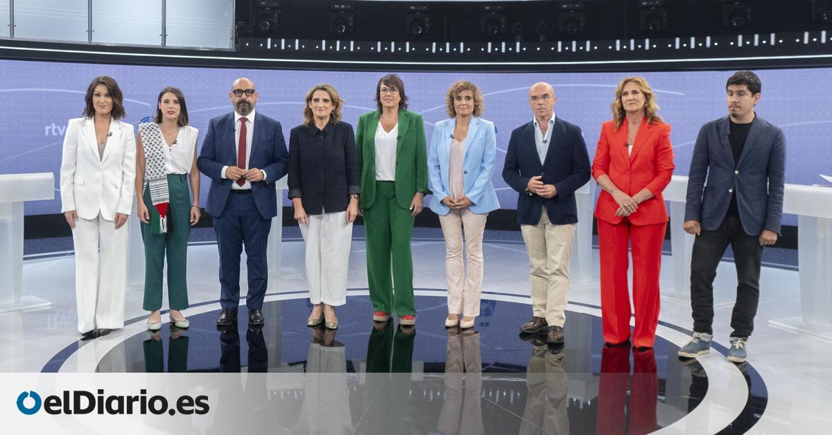 El choque entre PP y PSOE junto a la xenofobia de Vox y Ciudadanos marcan el debate a nueve para las europeas