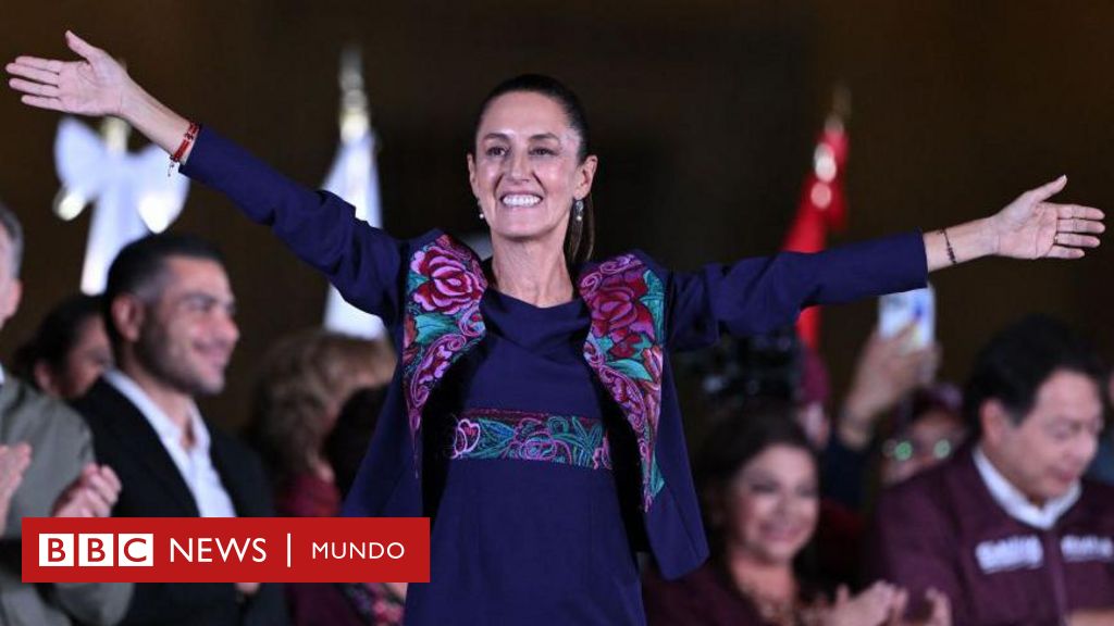 Claudia Sheinbaum arrasa en la elección y será la primera presidenta de México