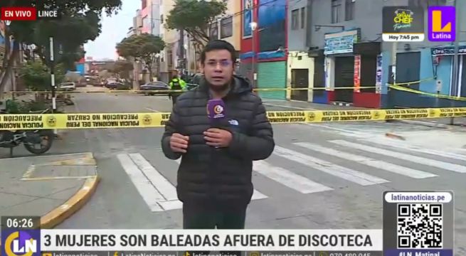 Lince: tres mujeres son baleadas afuera de discoteca | VIDEO