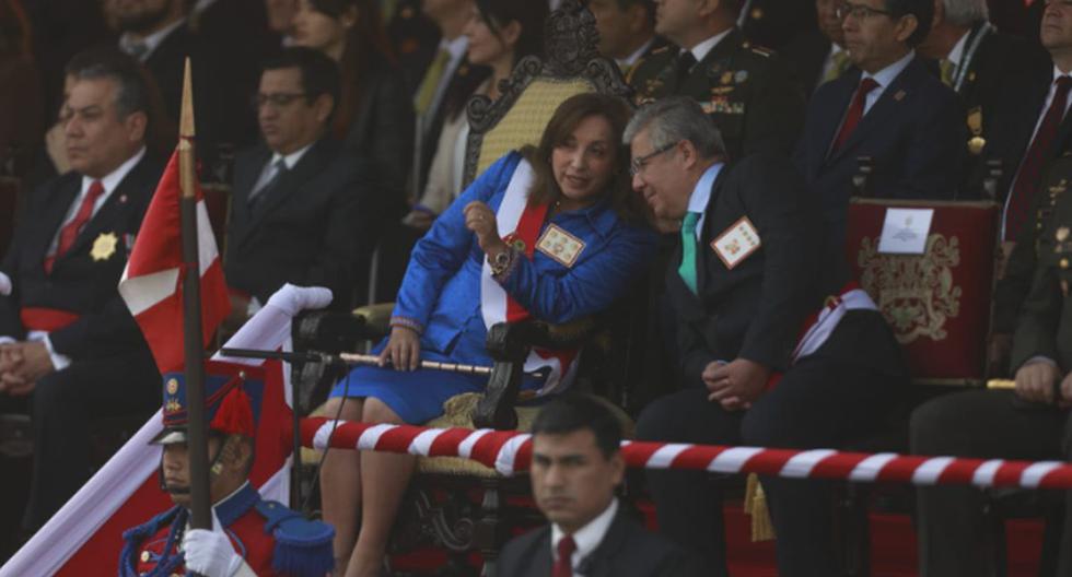 Con Dina Boluarte, lo que no se vio de la ceremonia por el Día de la Bandera | FOTOS