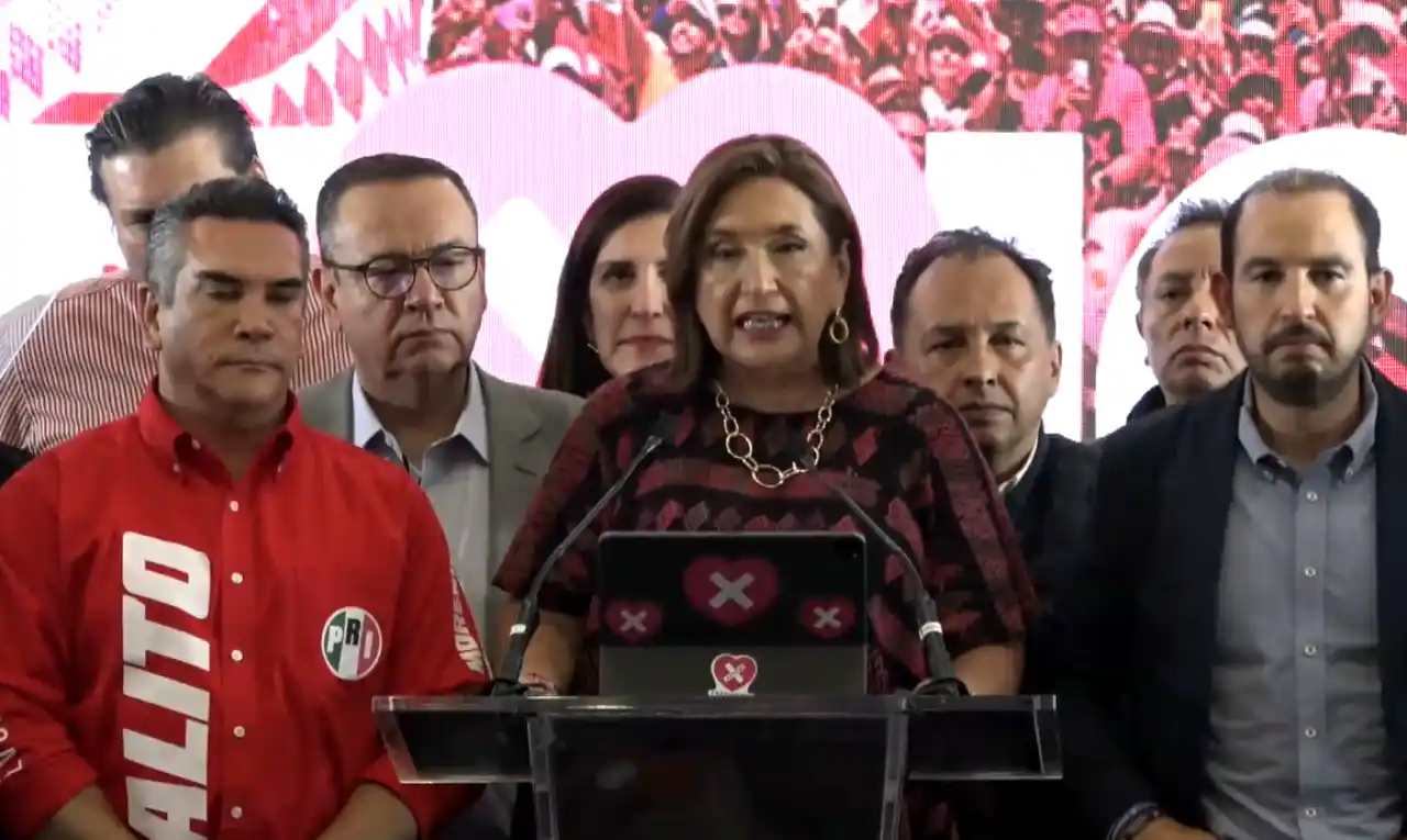 Xóchitl Gálvez anuncia impugnaciones por competencia desigual y crimen organizado