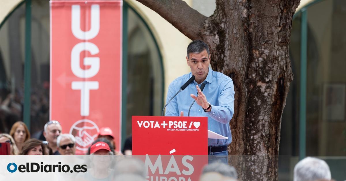 Sánchez pide una mayoría “un poquito más holgada” para afrontar el reto que le pone Ribera de continuar “dos legislaturas más”