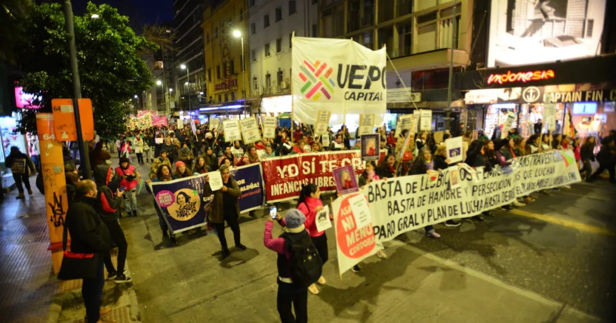 3J. A 9 años del #NiUnaMenos, la marcha en Córdoba apuntó contra el negacionismo de Milei