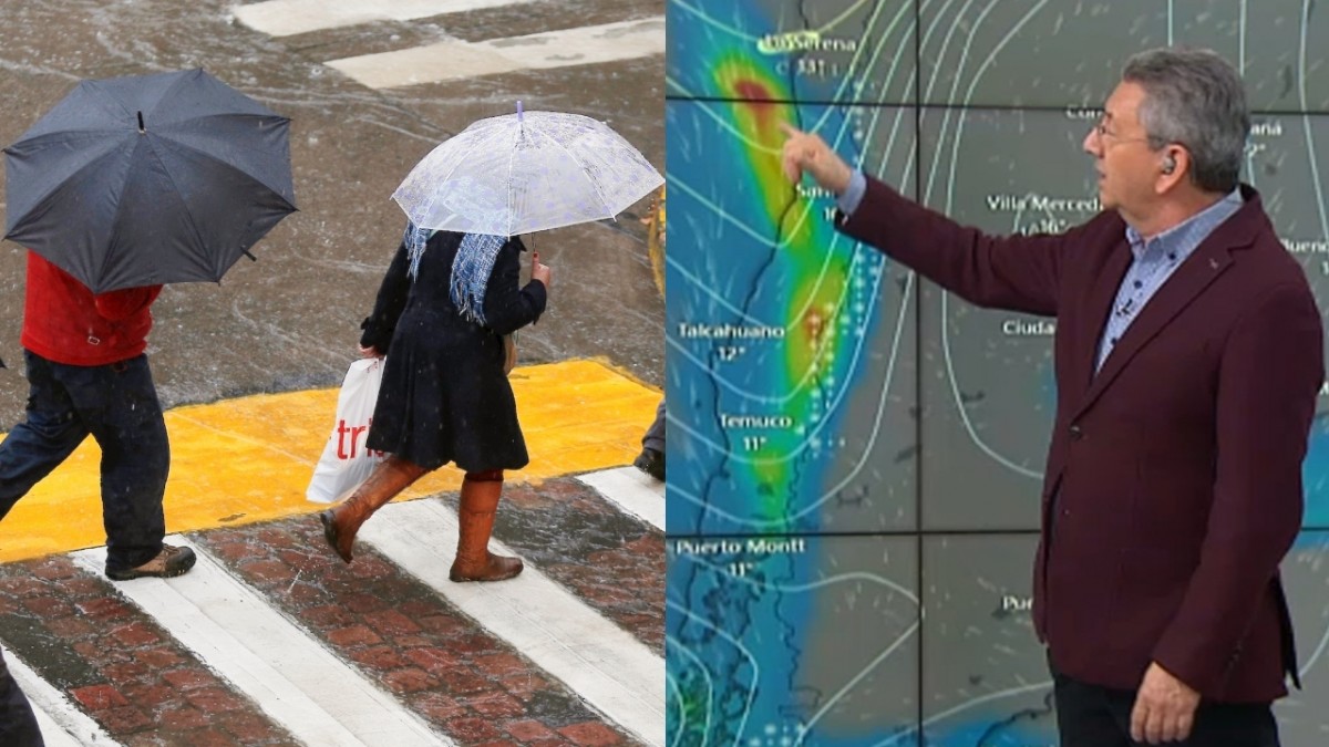 Lluvia en Santiago: Jaime Leyton anuncia el día que se esperan precipitaciones «extremadamente intensas» en la capital