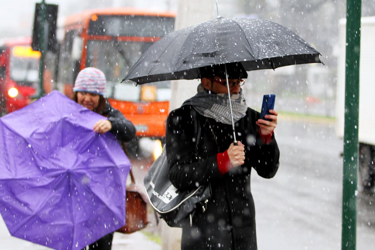 Lluvia en la Región Metropolitana: a qué hora comenzarán las precipitaciones en Santiago