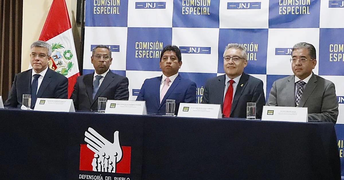 JNJ: Defensor del Pueblo oficializa conformación de la comisión especial que elegirá a los nuevos miembros