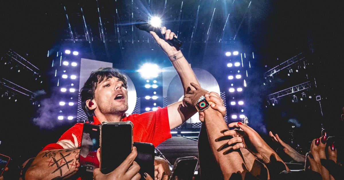 Louis Tomlinson hace historia en México: así fue su concierto más grande como solista