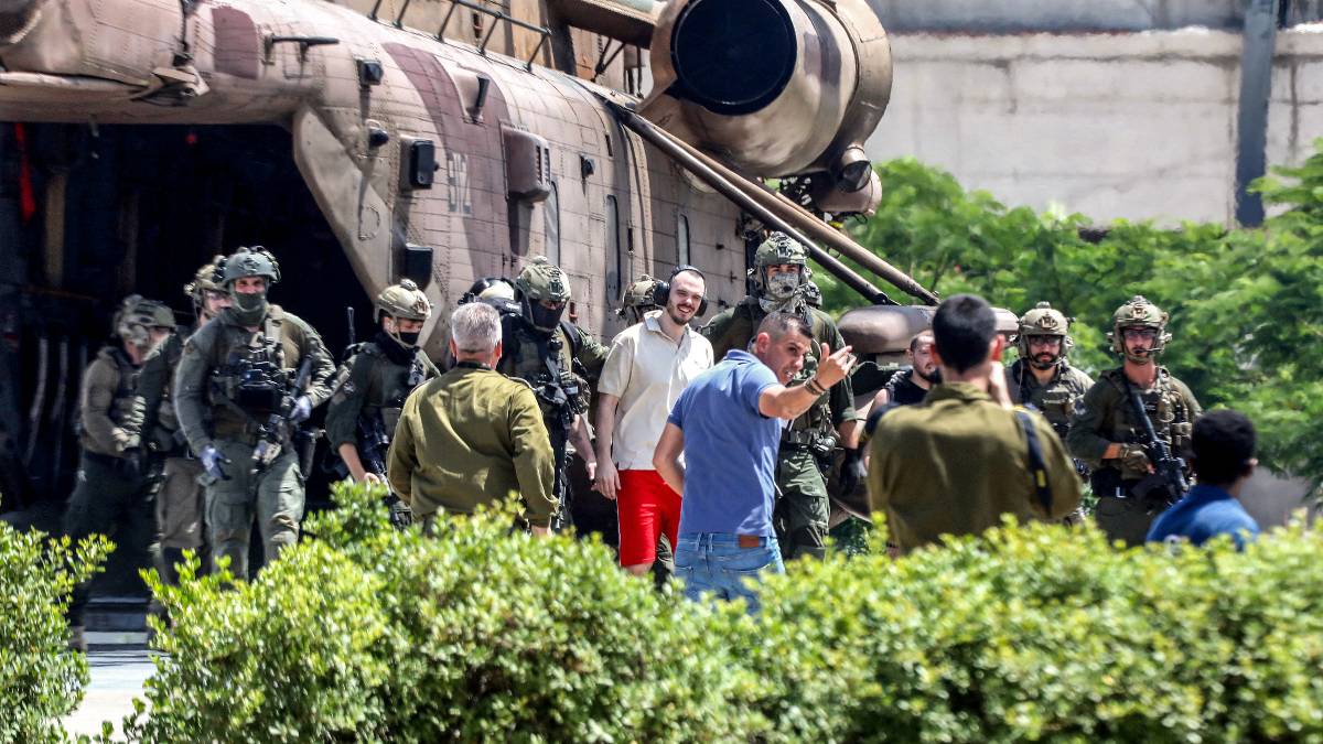 En una “operación especial”: Israel libera a 4 rehenes en la Franja de Gaza