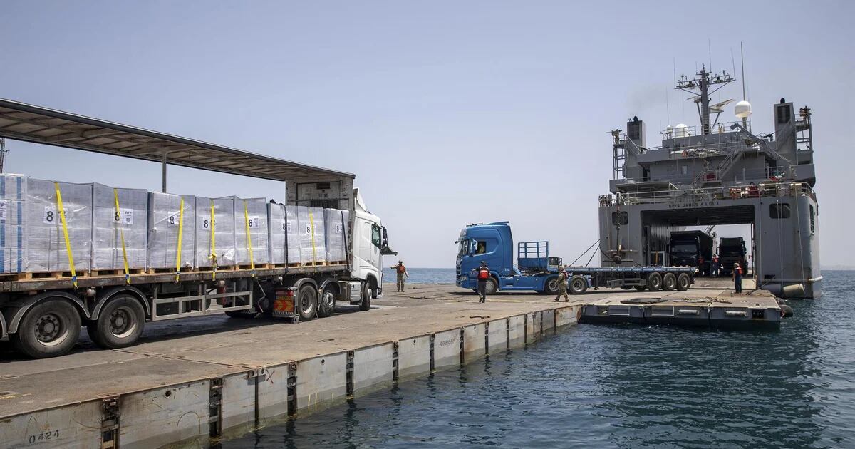 EEUU niega que su muelle de Gaza fuera empleado en la operación de rescate de los rehenes