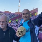 A Racing Club fan brought his grandfather’s skull to the Copa Sudamericana final today, as his grandfather had been present in the stadium the last time Racing Club had won a South American cup in 1967