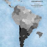 A cool guide showing metal bands per 1 million people in South America